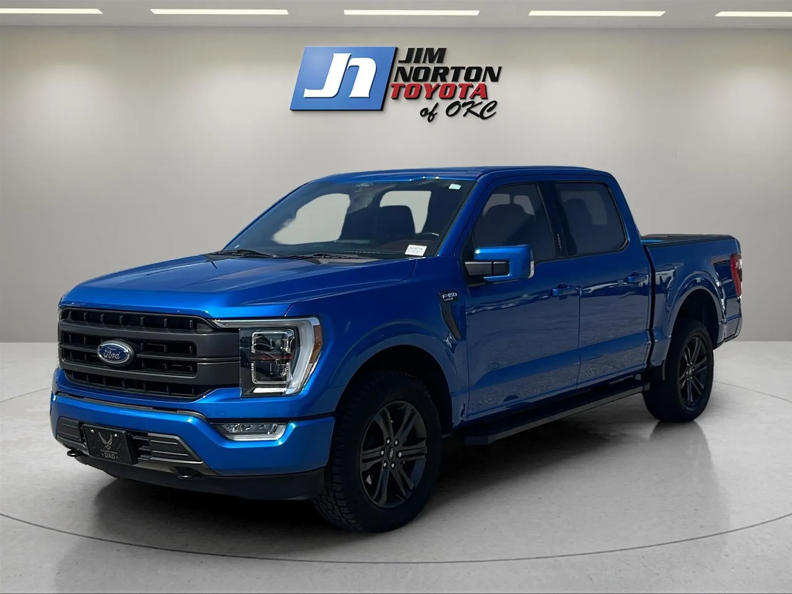 Blue 2021 Ford F-150 LARIAT for sale in Oklahoma City, OK