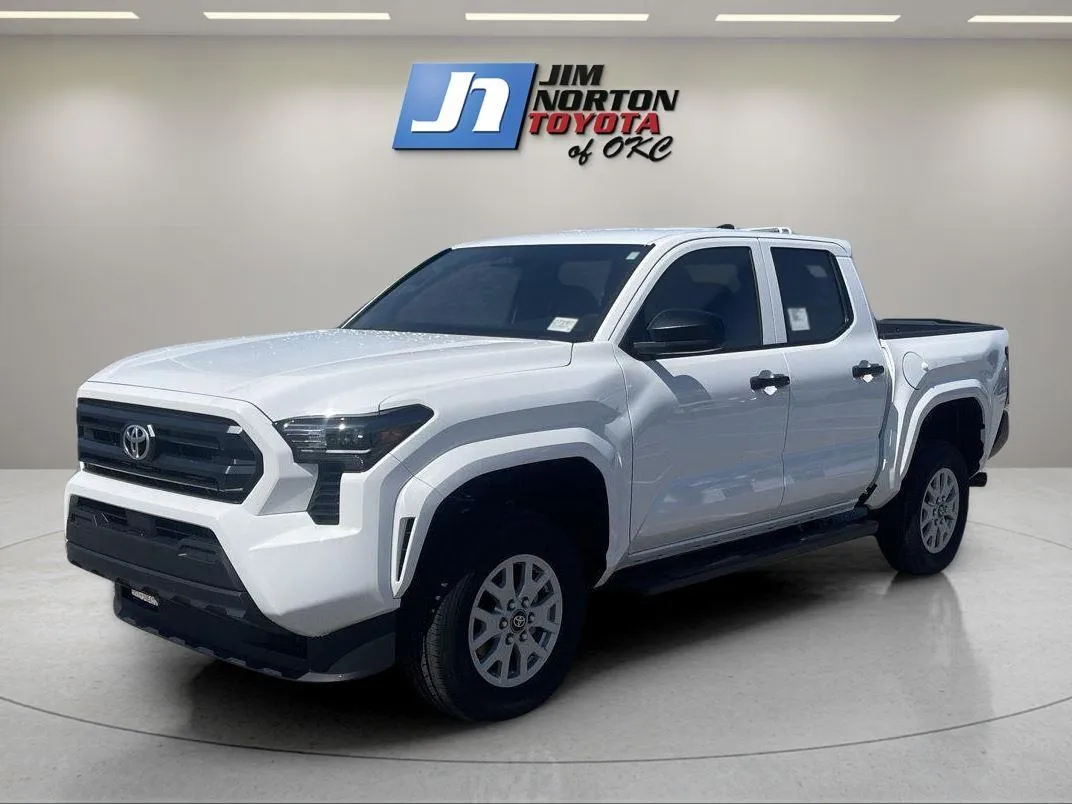 White 2025 Toyota Tacoma SR for sale in Oklahoma City, OK