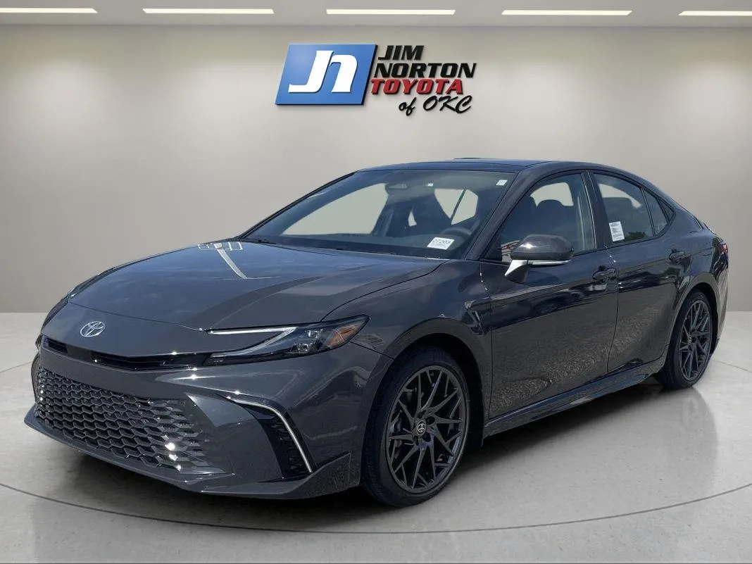 Black 2025 TOYOTA Camry for sale in Oklahoma City, OK