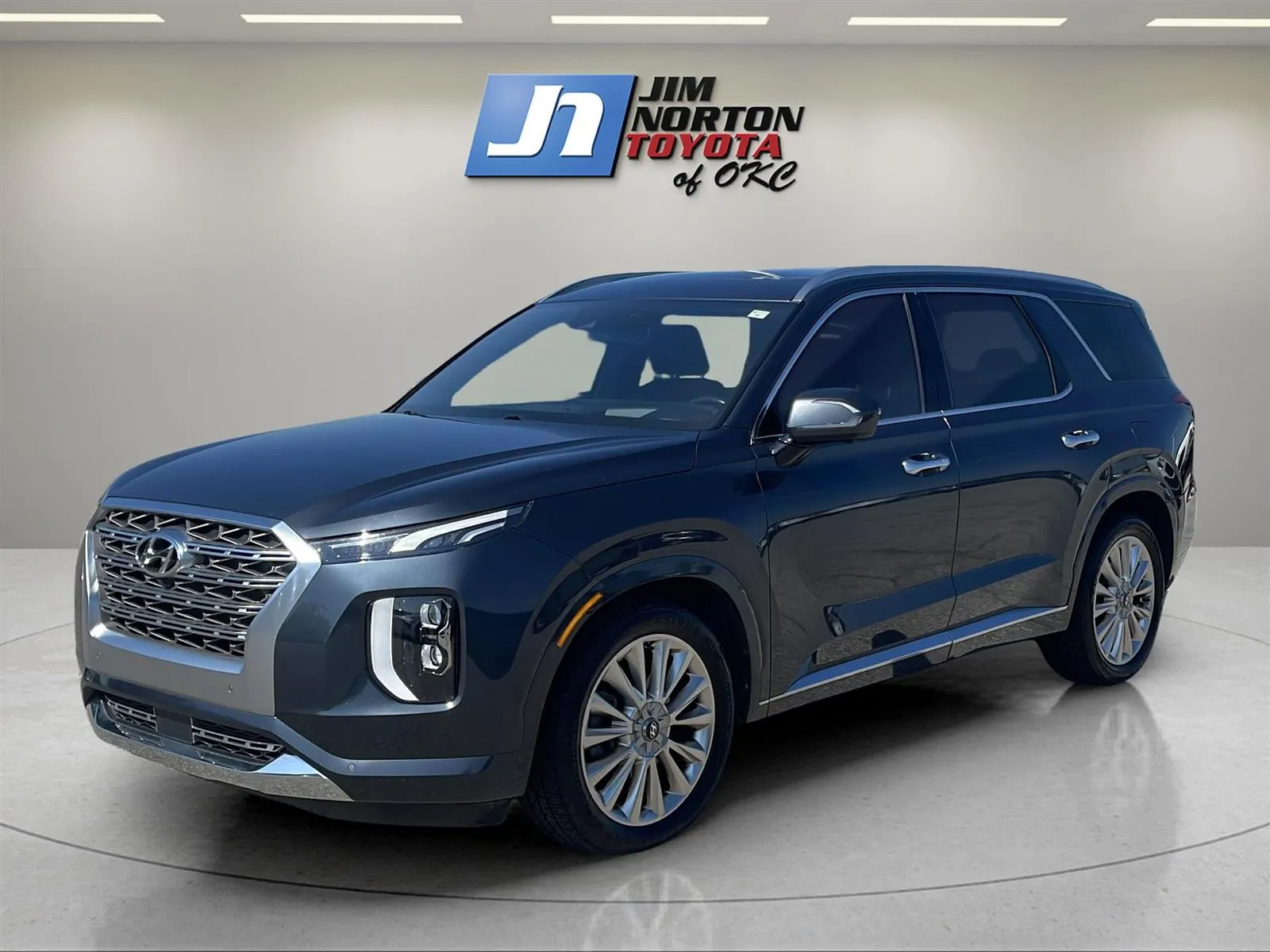 Gray 2020 Hyundai Palisade Limited for sale in Oklahoma City, OK