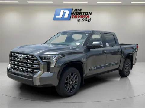 Gray 2025 Toyota Tundra Platinum Hybrid for sale in Oklahoma City, OK