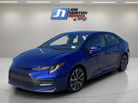 Blue 2022 Toyota Corolla SE for sale in Oklahoma City, OK