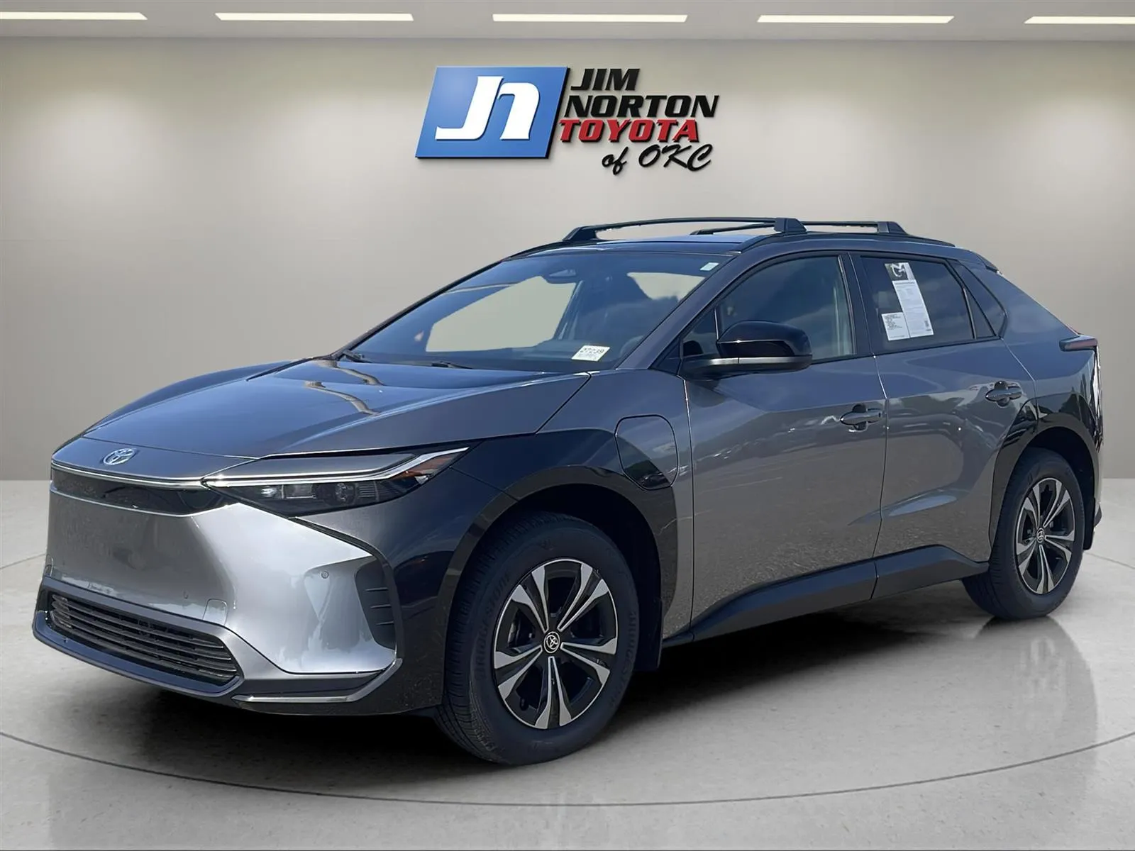 Gray 2025 Toyota bZ4X XLE for sale in Oklahoma City, OK