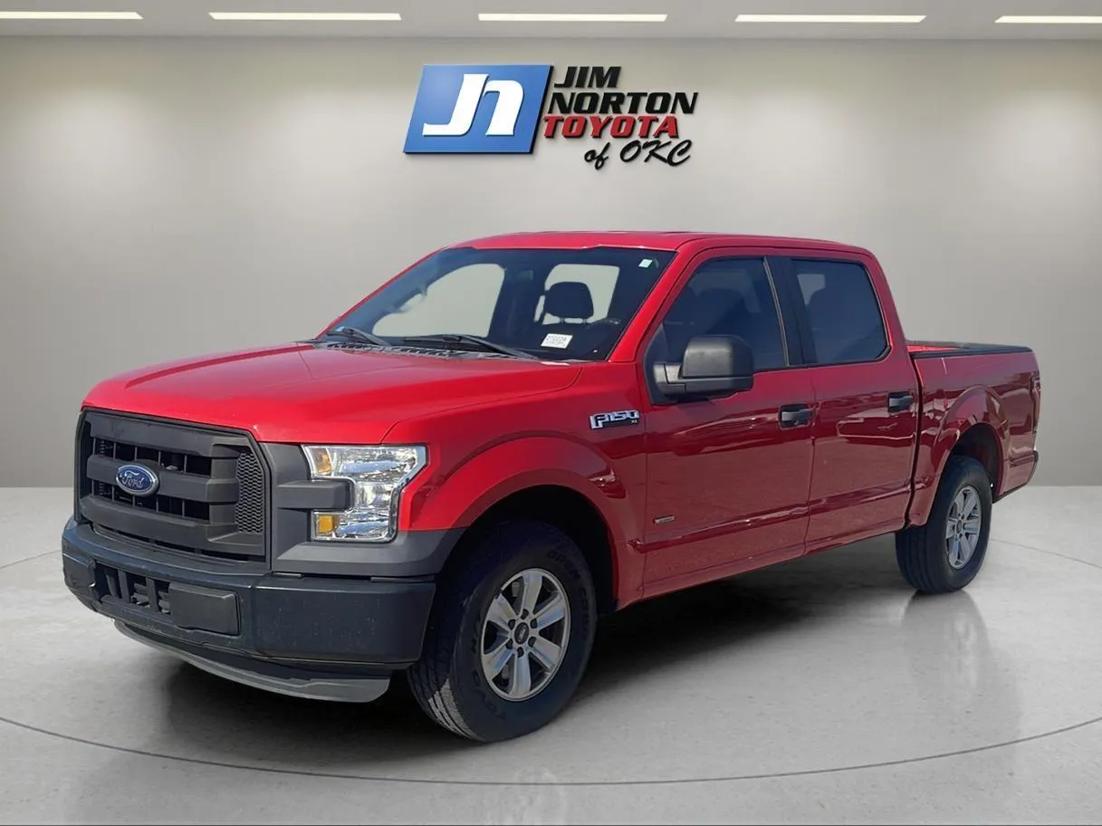 Red 2015 Ford F-150 XL for sale in Oklahoma City, OK