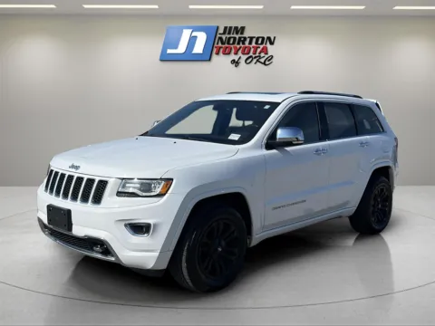 White 2016 Jeep Grand Cherokee Overland for sale in Oklahoma City, OK