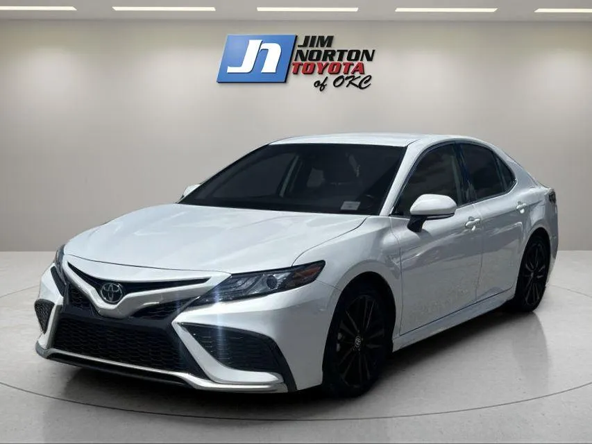 White 2023 Toyota Camry XSE for sale in Oklahoma City, OK