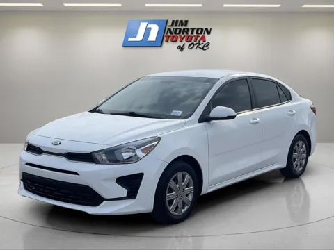 White 2021 Kia Rio S for sale in Oklahoma City, OK