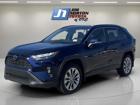 Blue 2023 Toyota RAV4 XLE Premium for sale in Oklahoma City, OK
