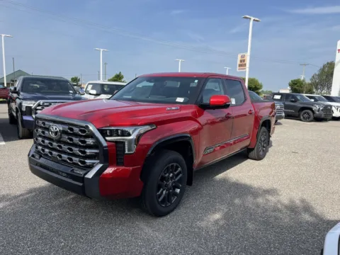 Black 2025 Toyota Tundra Platinum Hybrid for sale in Oklahoma City, OK
