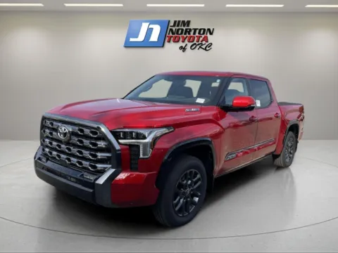 Black 2025 Toyota Tundra Platinum Hybrid for sale in Oklahoma City, OK