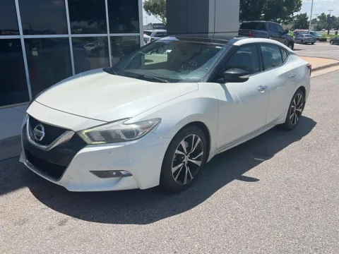White 2018 Nissan Maxima SL for sale in Oklahoma City, OK