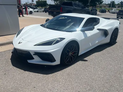 White 2023 Chevrolet Corvette 1LT for sale in Oklahoma City, OK