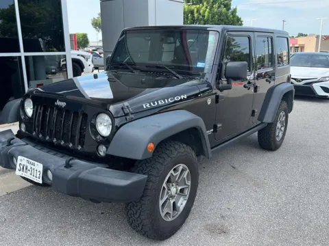 Black 2014 Jeep Wrangler Unlimited Rubicon for sale in Oklahoma City, OK