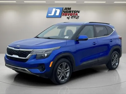 Blue 2021 Kia Seltos S for sale in Oklahoma City, OK