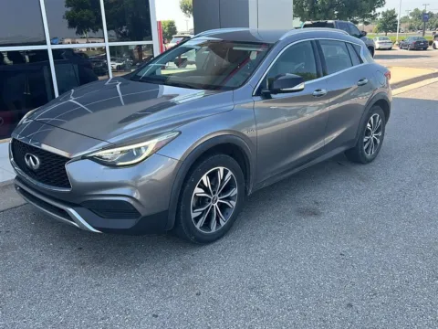 Gray 2018 INFINITI QX30 Luxury for sale in Oklahoma City, OK