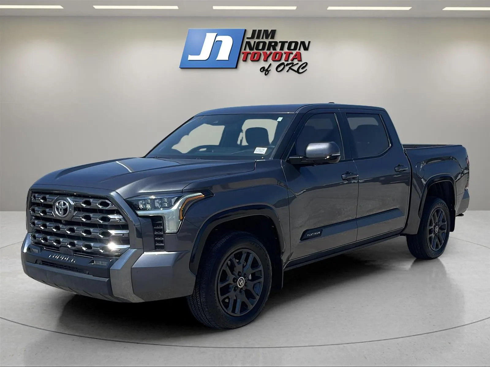 Gray 2024 Toyota Tundra Platinum for sale in Oklahoma City, OK