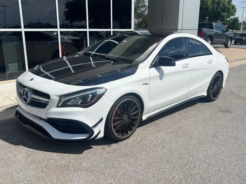 White 2019 Mercedes-Benz CLA AMG CLA 45 for sale in Oklahoma City, OK