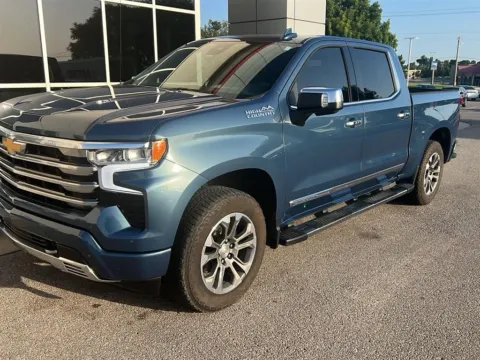 Blue 2024 Chevrolet Silverado 1500 High Country for sale in Oklahoma City, OK