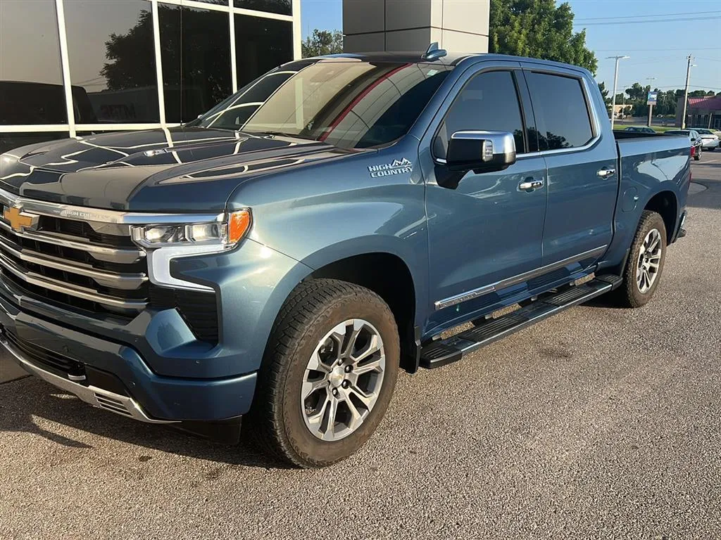 Blue 2024 Chevrolet Silverado 1500 High Country for sale in Oklahoma City, OK