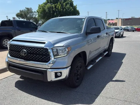 Silver 2021 Toyota Tundra SR5 for sale in Oklahoma City, OK