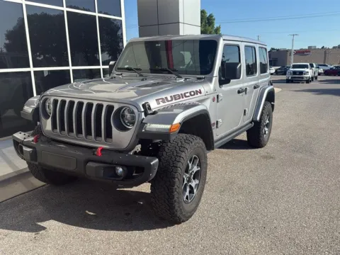 Silver 2019 Jeep Wrangler Unlimited Rubicon for sale in Oklahoma City, OK