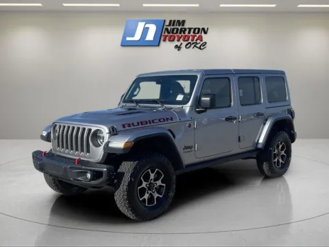 Silver 2019 Jeep Wrangler Unlimited Rubicon for sale in Oklahoma City, OK