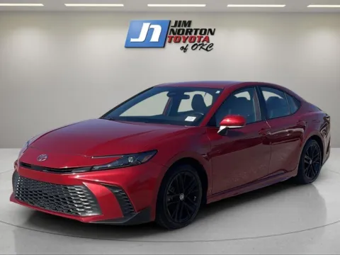 Red 2025 Toyota Camry SE for sale in Oklahoma City, OK