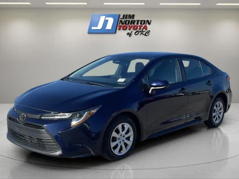 Blue 2023 Toyota Corolla LE for sale in Oklahoma City, OK