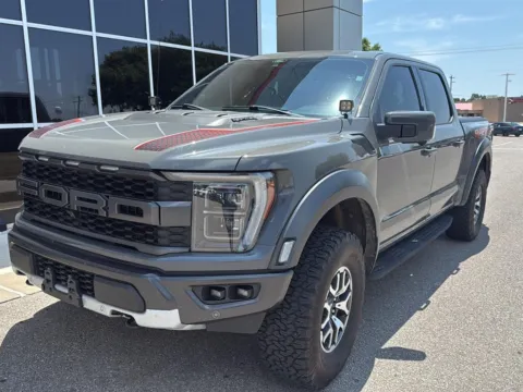 Gray 2021 Ford F-150 Raptor for sale in Oklahoma City, OK