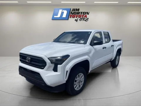 White 2025 Toyota Tacoma SR for sale in Oklahoma City, OK
