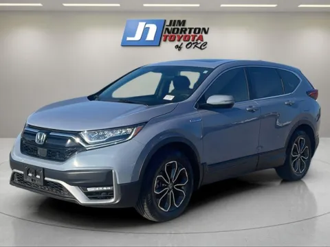 Gray 2020 Honda CR-V Hybrid EX for sale in Oklahoma City, OK
