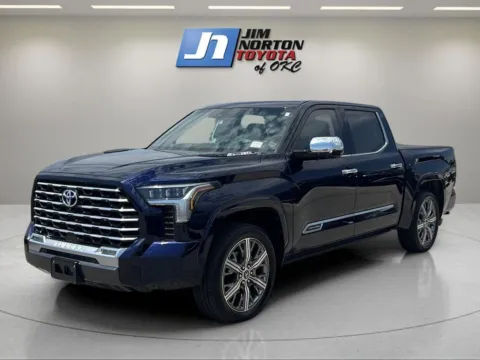 Blue 2022 Toyota Tundra Capstone Hybrid for sale in Oklahoma City, OK