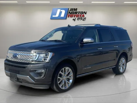 Gray 2019 Ford Expedition Max Platinum for sale in Oklahoma City, OK