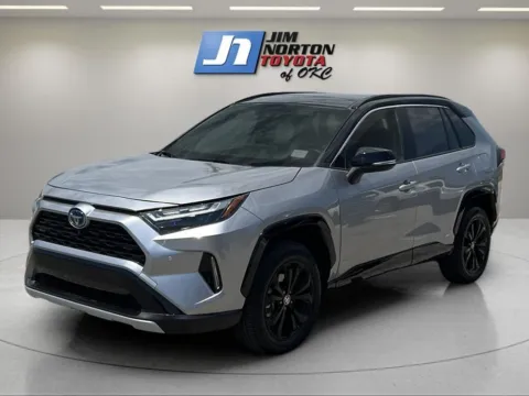 Black 2024 Toyota RAV4 Hybrid XSE for sale in Oklahoma City, OK