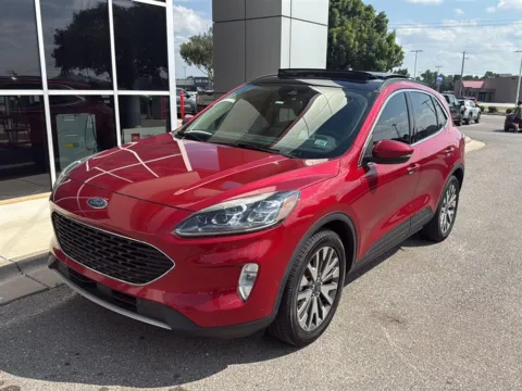 Red 2020 Ford Escape Titanium for sale in Oklahoma City, OK