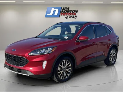 Red 2020 Ford Escape Titanium for sale in Oklahoma City, OK