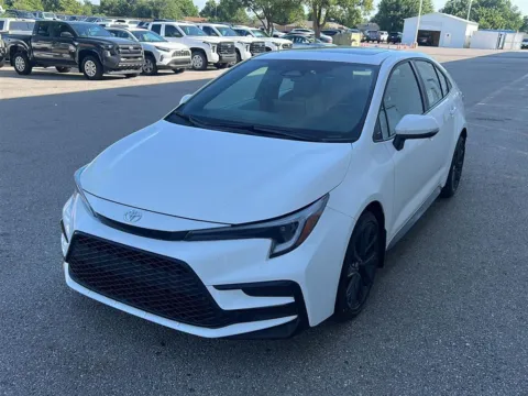 White 2025 Toyota Corolla SE for sale in Oklahoma City, OK