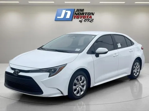 White 2025 Toyota Corolla LE for sale in Oklahoma City, OK