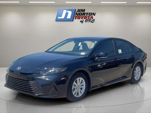 Black 2025 Toyota Camry LE for sale in Oklahoma City, OK