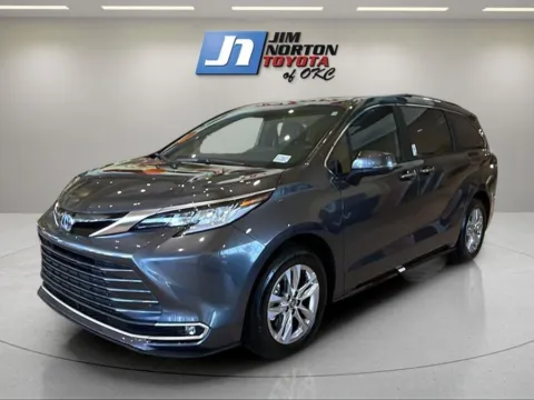 Gray 2025 Toyota Sienna Limited for sale in Oklahoma City, OK