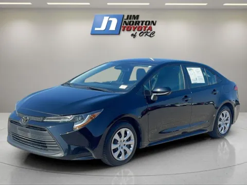 Black 2024 Toyota Corolla LE for sale in Oklahoma City, OK