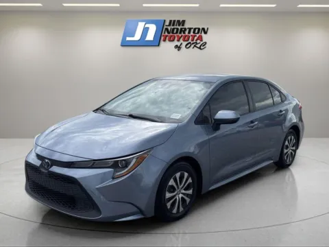 Gray 2022 Toyota Corolla Hybrid LE for sale in Oklahoma City, OK