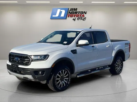 White 2021 Ford Ranger LARIAT for sale in Oklahoma City, OK