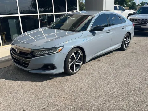 Gray 2022 Honda Accord Hybrid Sport for sale in Oklahoma City, OK
