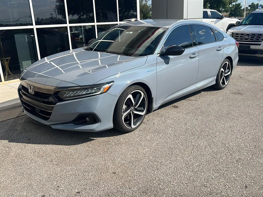 Gray 2022 Honda Accord Hybrid Sport for sale in Oklahoma City, OK