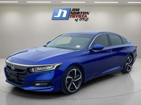 Blue 2019 Honda Accord Sedan Sport 1.5T for sale in Oklahoma City, OK