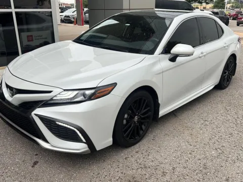White 2023 Toyota Camry XSE for sale in Oklahoma City, OK