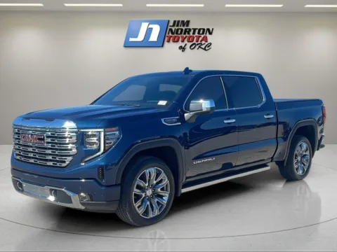 Blue 2023 GMC Sierra 1500 Denali for sale in Oklahoma City, OK