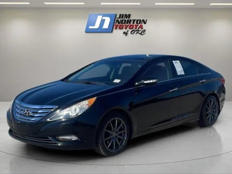 Black 2013 Hyundai Sonata Limited for sale in Oklahoma City, OK