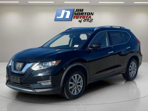 Black 2017 Nissan Rogue SV for sale in Oklahoma City, OK